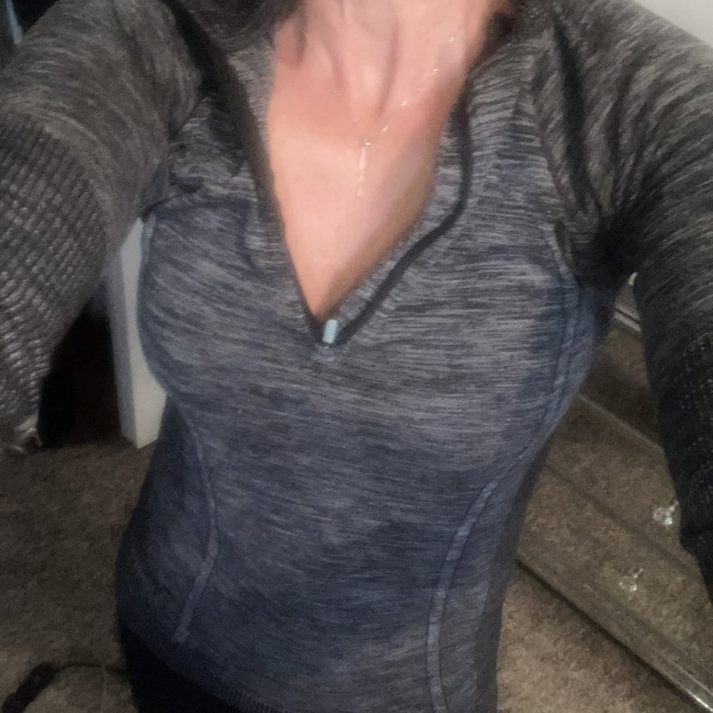 LuLu Lemon 1/2 Zip Long Sleeve Top